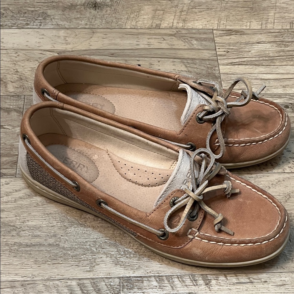 Sperry Women's Brown Leather Loafers